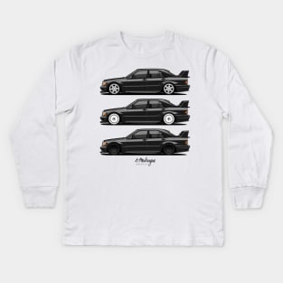 190E Evo II Kids Long Sleeve T-Shirt